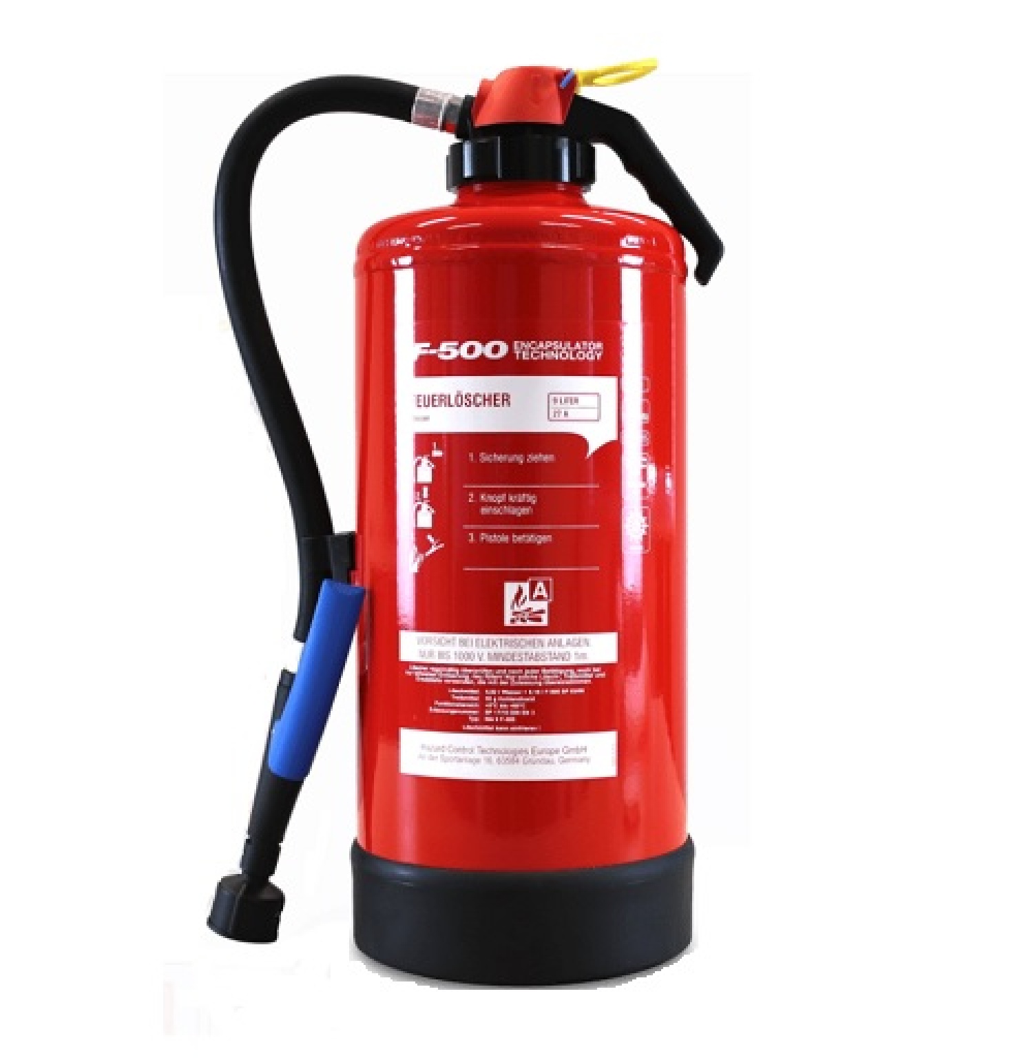 F500 Lithiumionaccu brandblusser 9 liter