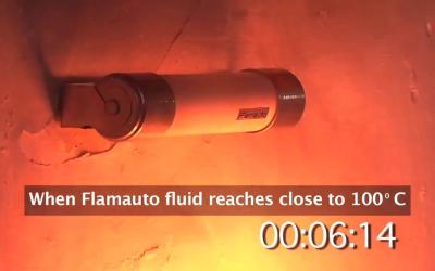 Flamauto brandblusgranaat