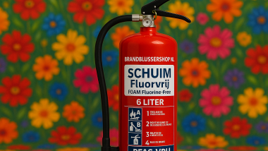 6 liter fluorvrije PFAS-vrije schuimblusser