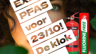 de PFAS- tijdlijn voor het uitfaseren van PFAS-houdend blusschuim.