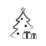 Geimpregneerde kerstbomen