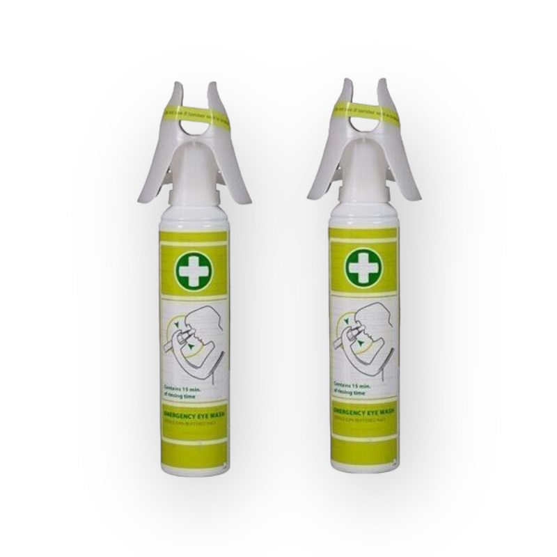 Oogspoelstation leeg voor Eyeaid oogspoelflessen