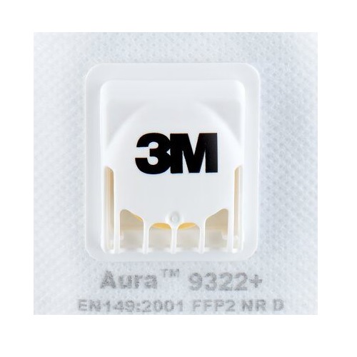 3M Aura stofmasker FFP2 met uitademventiel