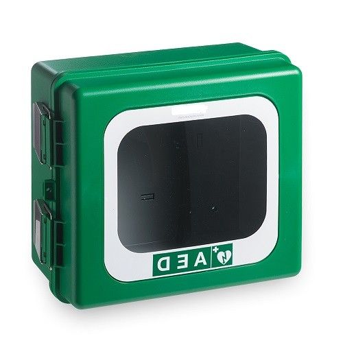 AED buitenkast met alarm en verwarming 24V