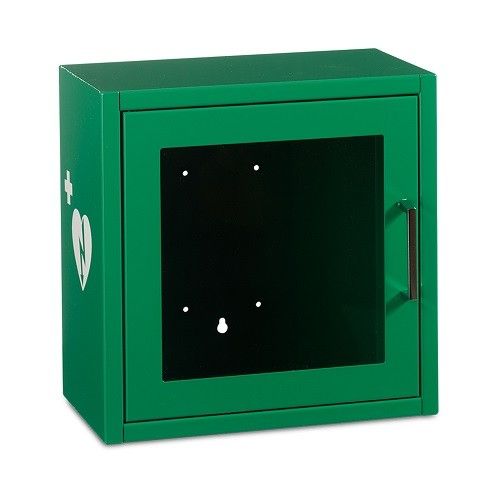 AED defibrillator kast voor binnen groen