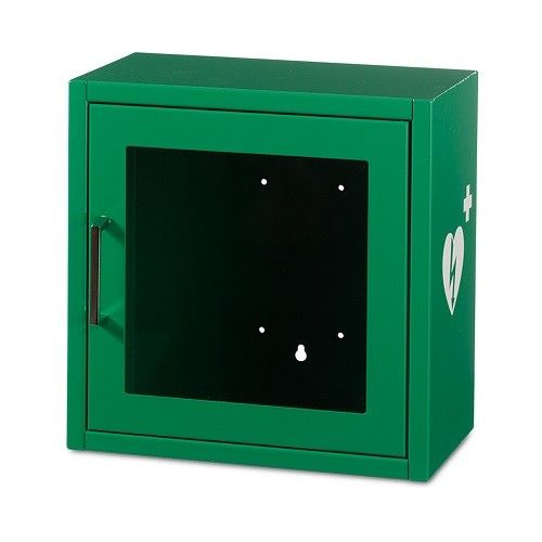 AED defibrillator kast voor binnen groen