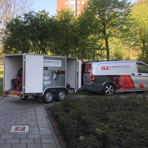 Afpersen droge blusleiding NEN 1594