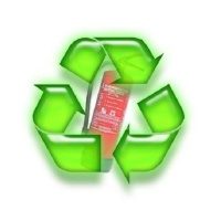 Afvoeren oude brandblussers minder dan 5 stuks