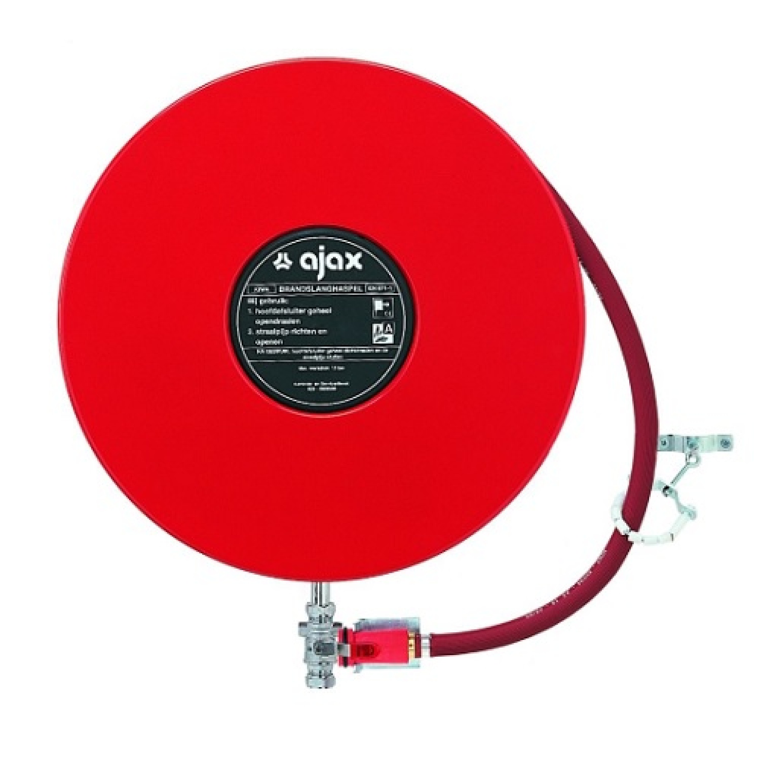 Ajax brandslanghaspel 20 meter met montageset