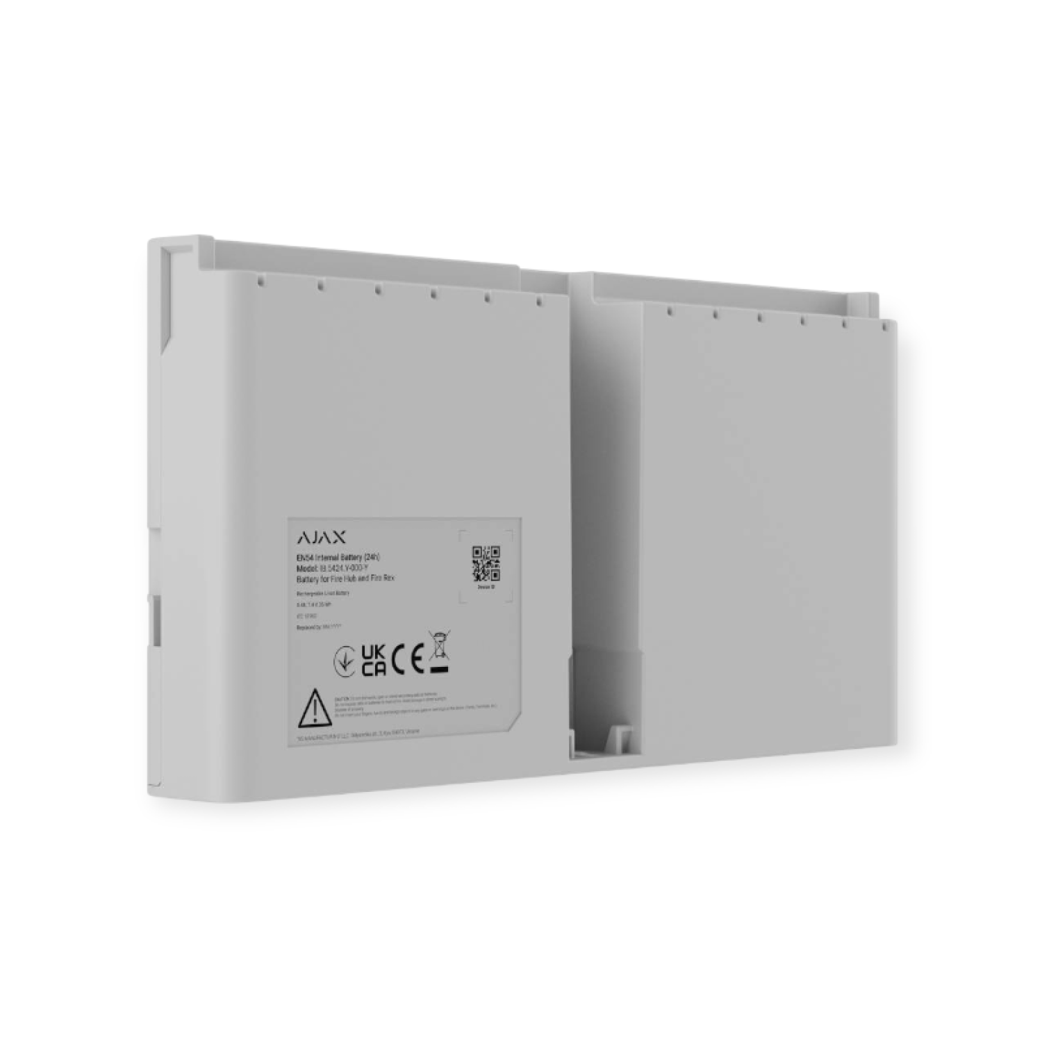 AJAX EN54 interne back-up batterij (24u) wit