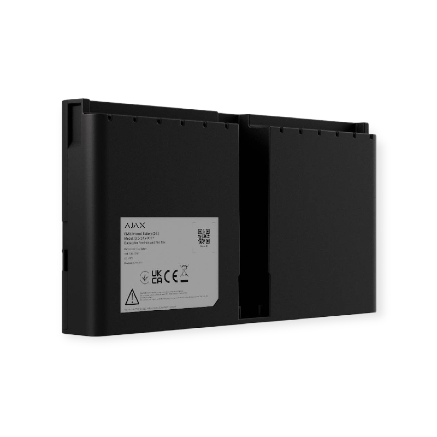 AJAX EN54 interne back-up batterij (24u) zwart