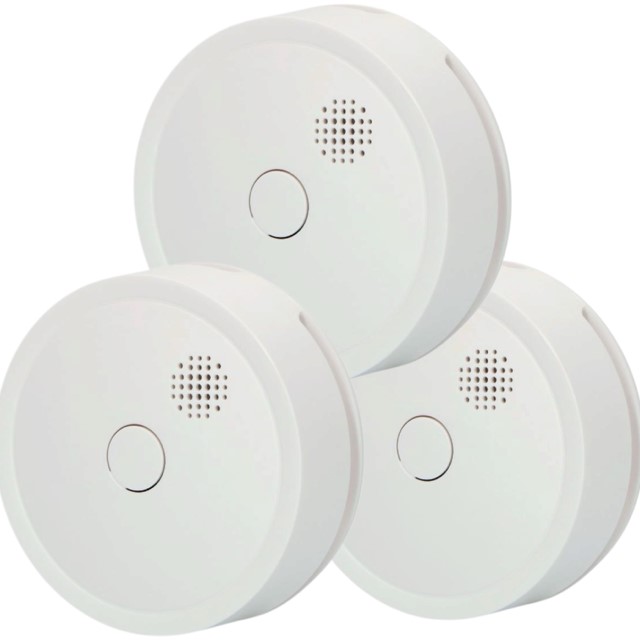 Alecto SA61 3 stuks draadloze koppelbare rookmelder 10 jaar