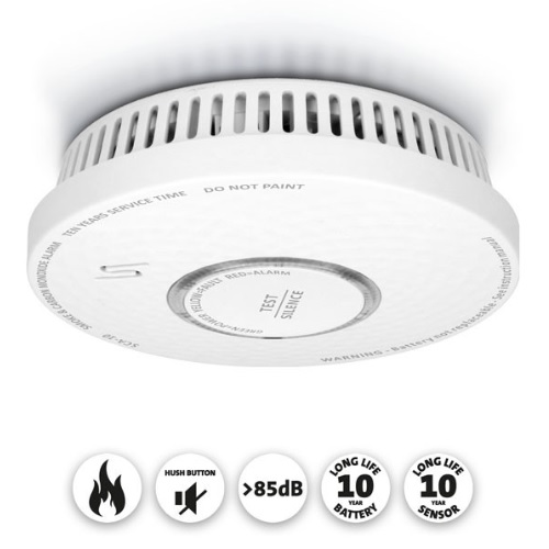 Rookmelder en koolmonoxidemelder in één