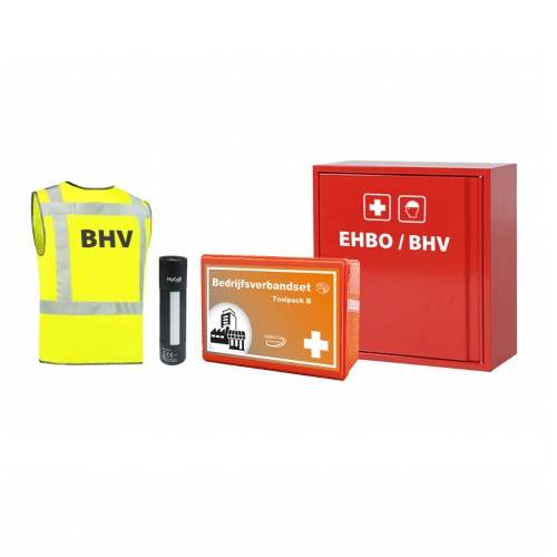 BHV kast met inhoud BHV en EHBO klein