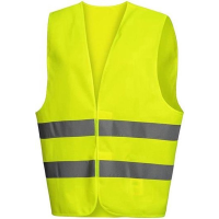 Veiligheidshesje geel reflecterend blanco