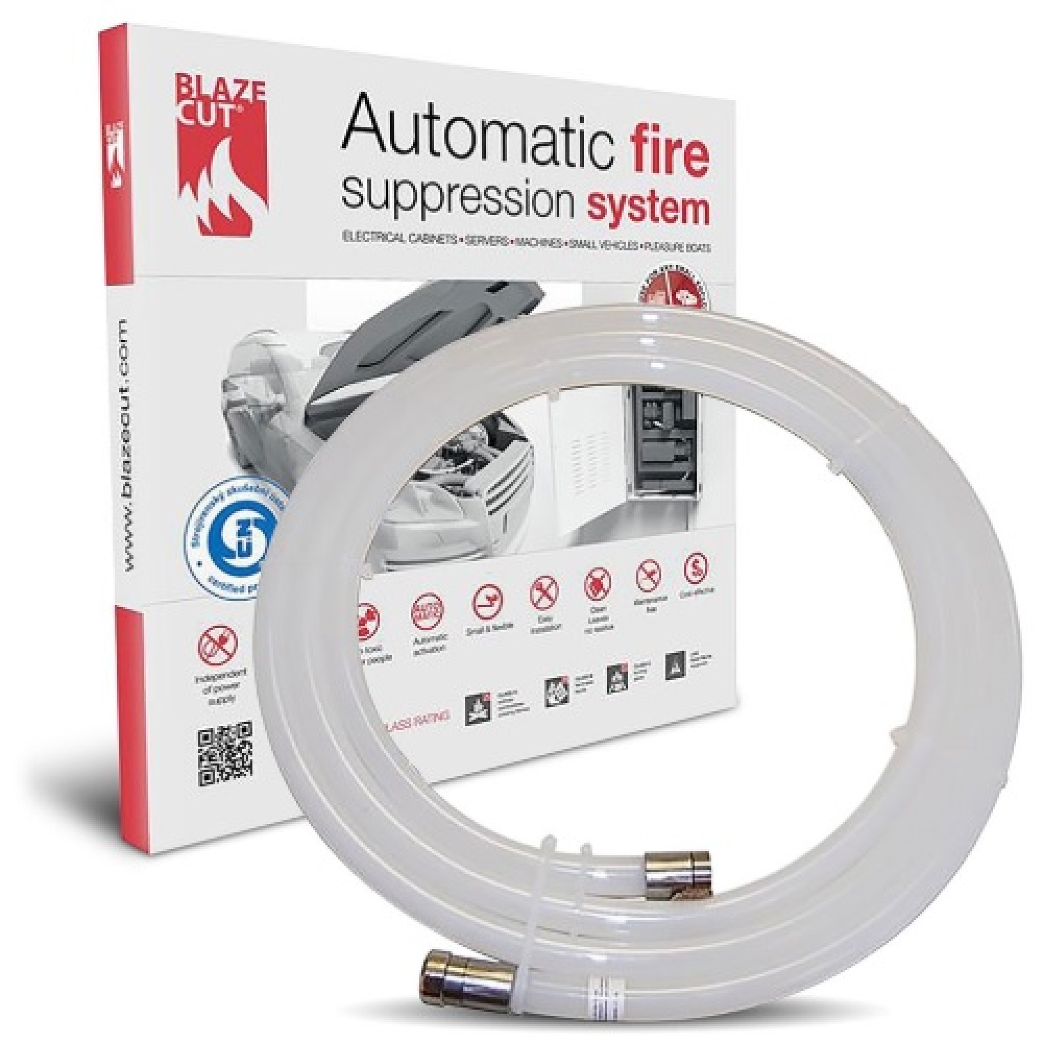 BlazeCut 1 kg automatisch blussysteem