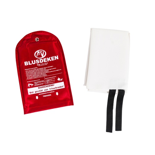 Blusdeken 180x180 cm softbag