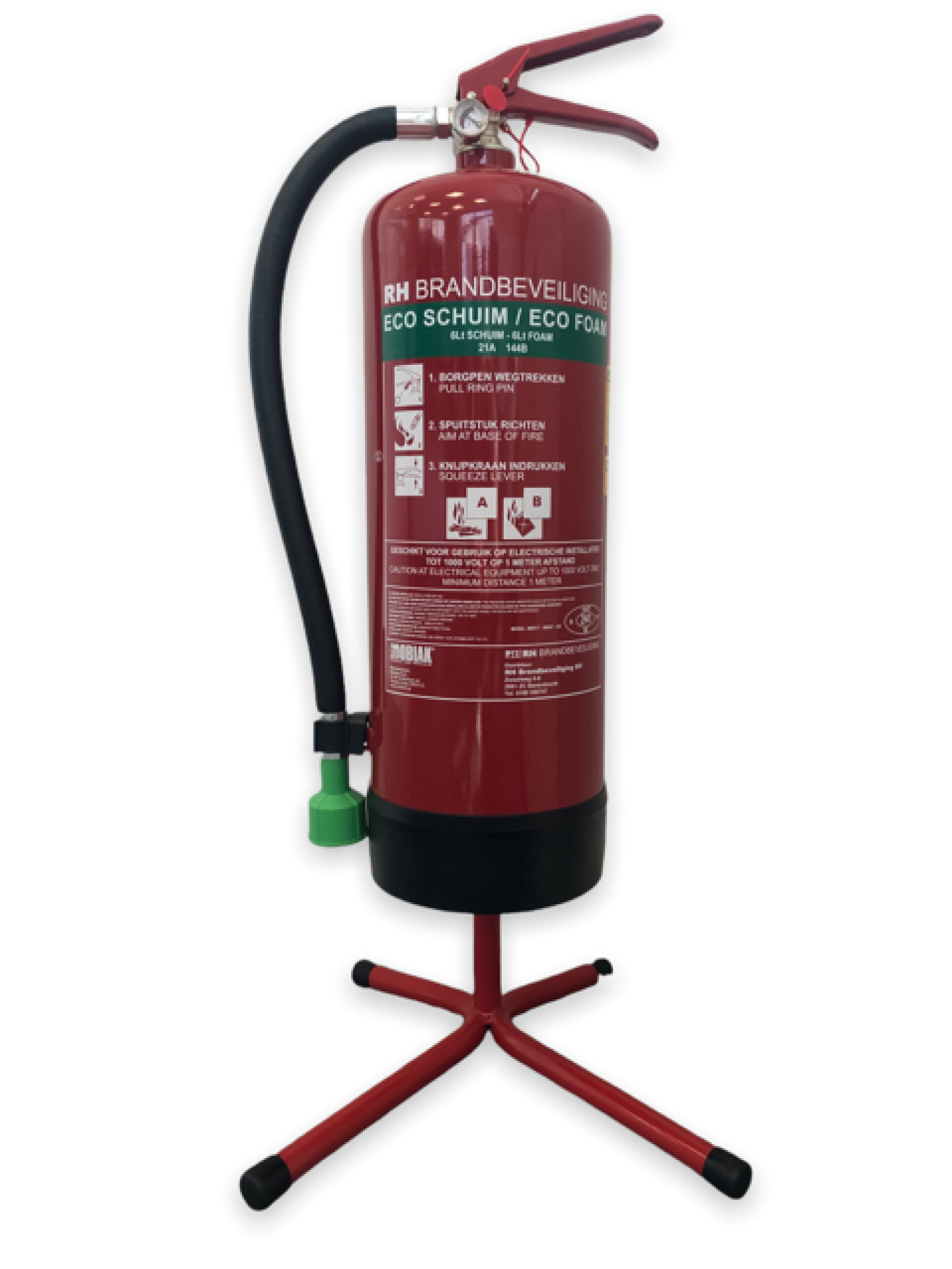 Voet standaard brandblusser