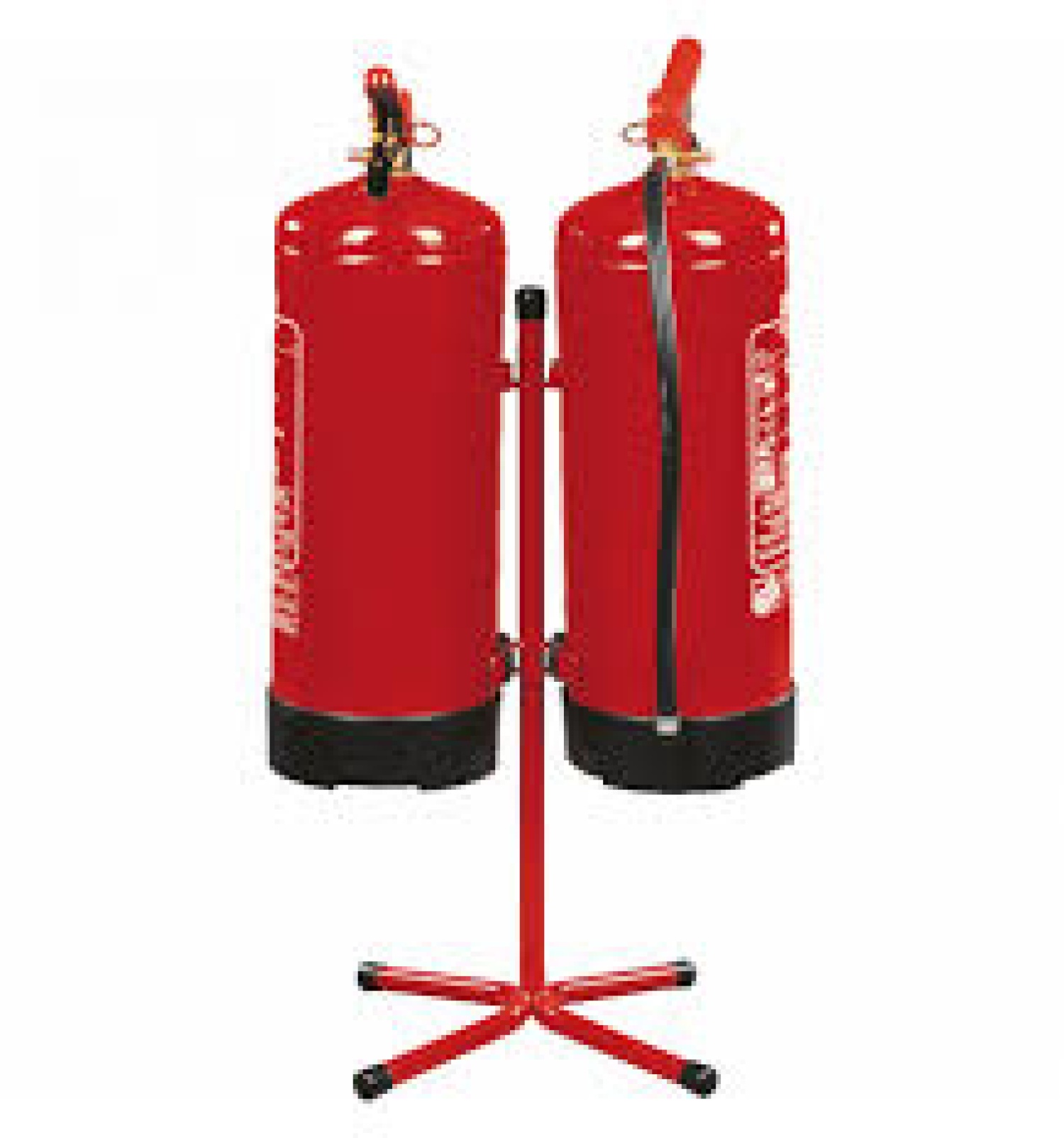 Voet standaard brandblussers