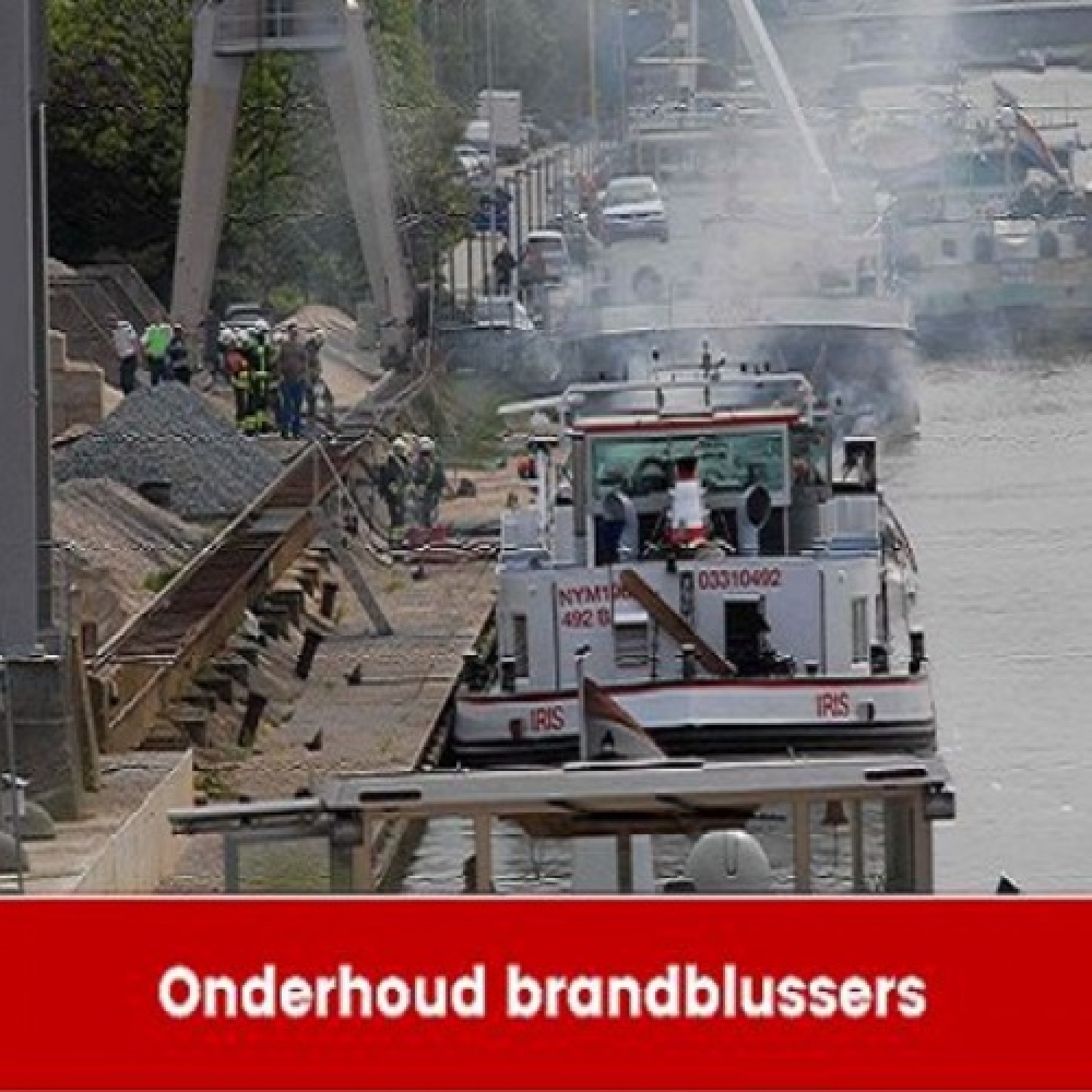 Brandblussers keuren binnenvaart