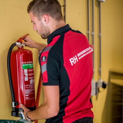 Wij plaatsen voor u uw brandblusser