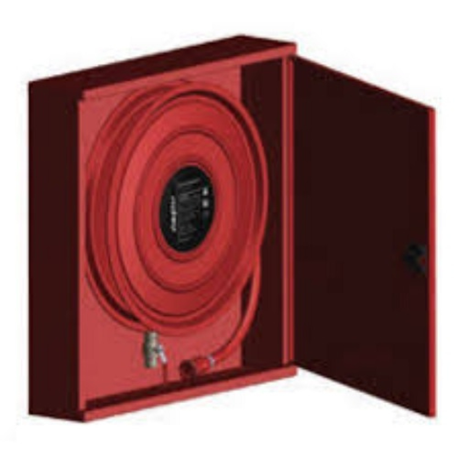 Brandblussershop haspelkast RAL 3000