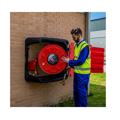 Kunststof brandslanghaspelkast