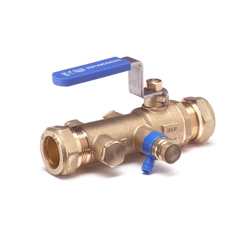 Brandslanghaspel keerklep 15 mm