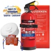 Brandveiligheidspakket Camping en Huis Met vorstvrije poederblusser (1kg), blusdeken, meterkastblusser en rookmelder