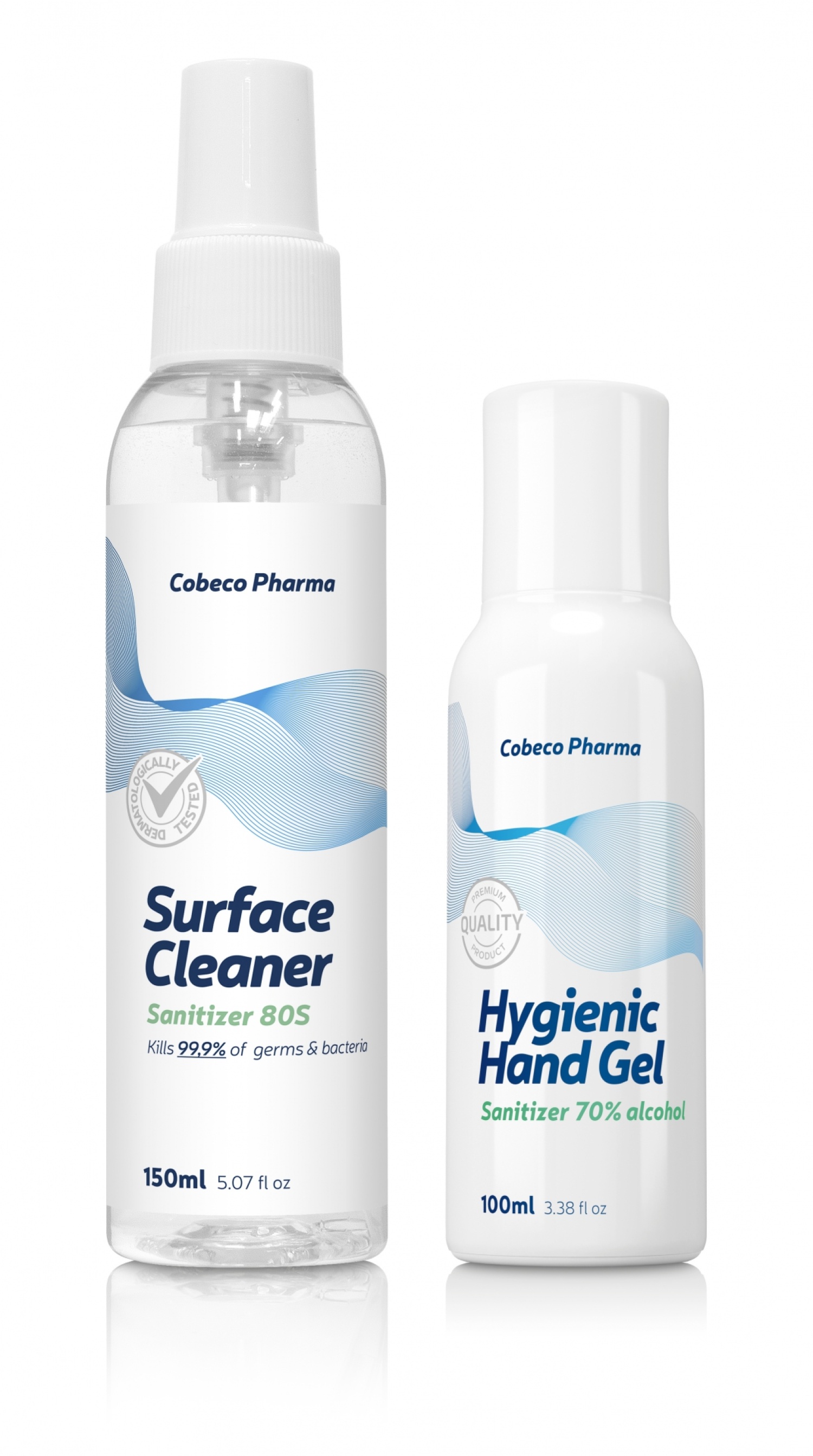 Combi pakket ontsmettende handgel en spray