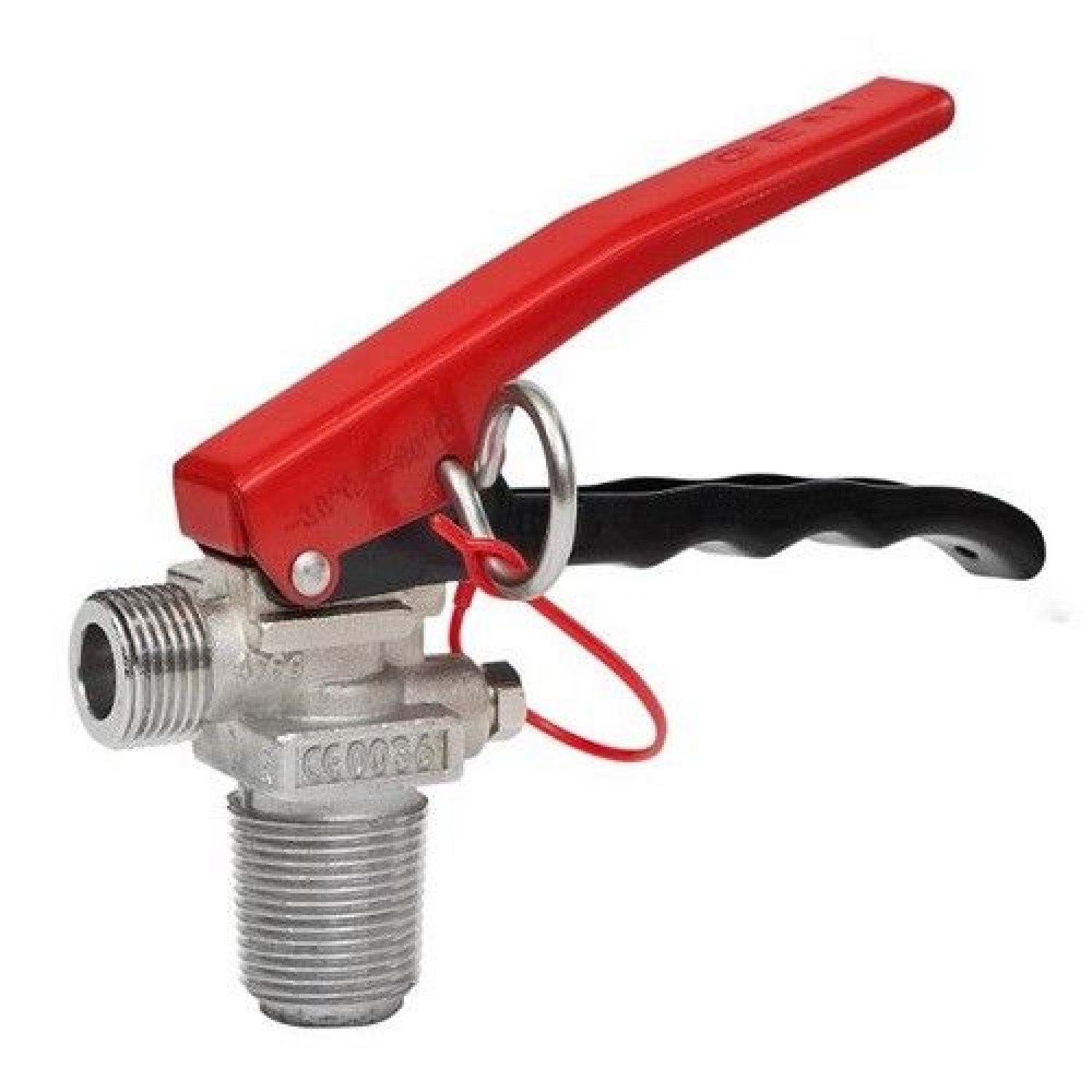 CO2 brandblusser afsluiter