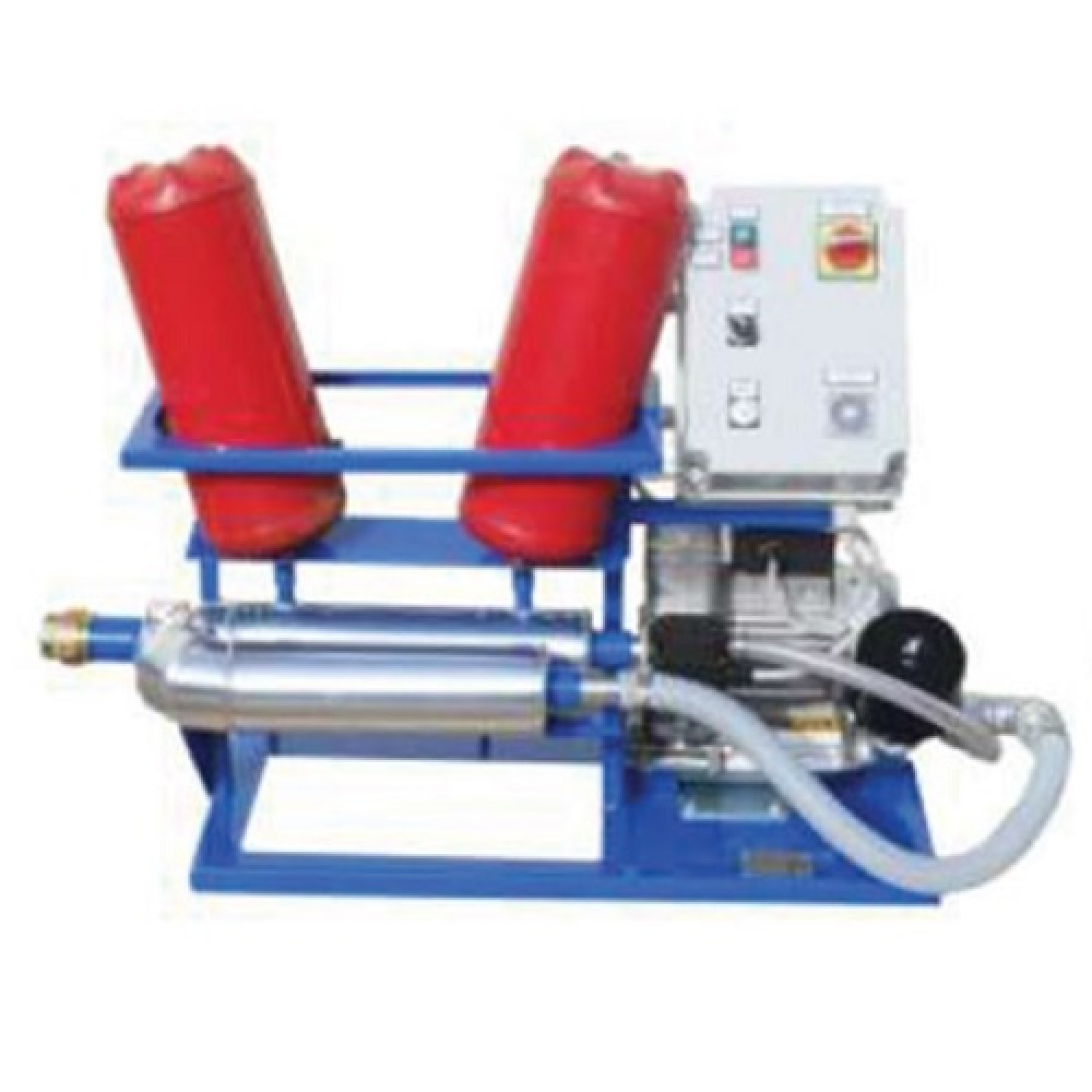 Cylinders drying unit