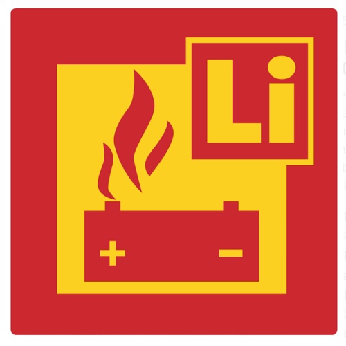 F-500 Lithium-ion-accu brandblusser 3 liter