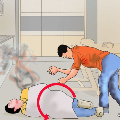 Fire blanket blusdeken