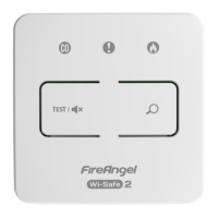 Fireangel WTSL-F-1EU controle unit en locatieschakelaar Wi-safe2