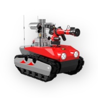 Intelligente explosieveilige brandweer- en verkenningsrobot