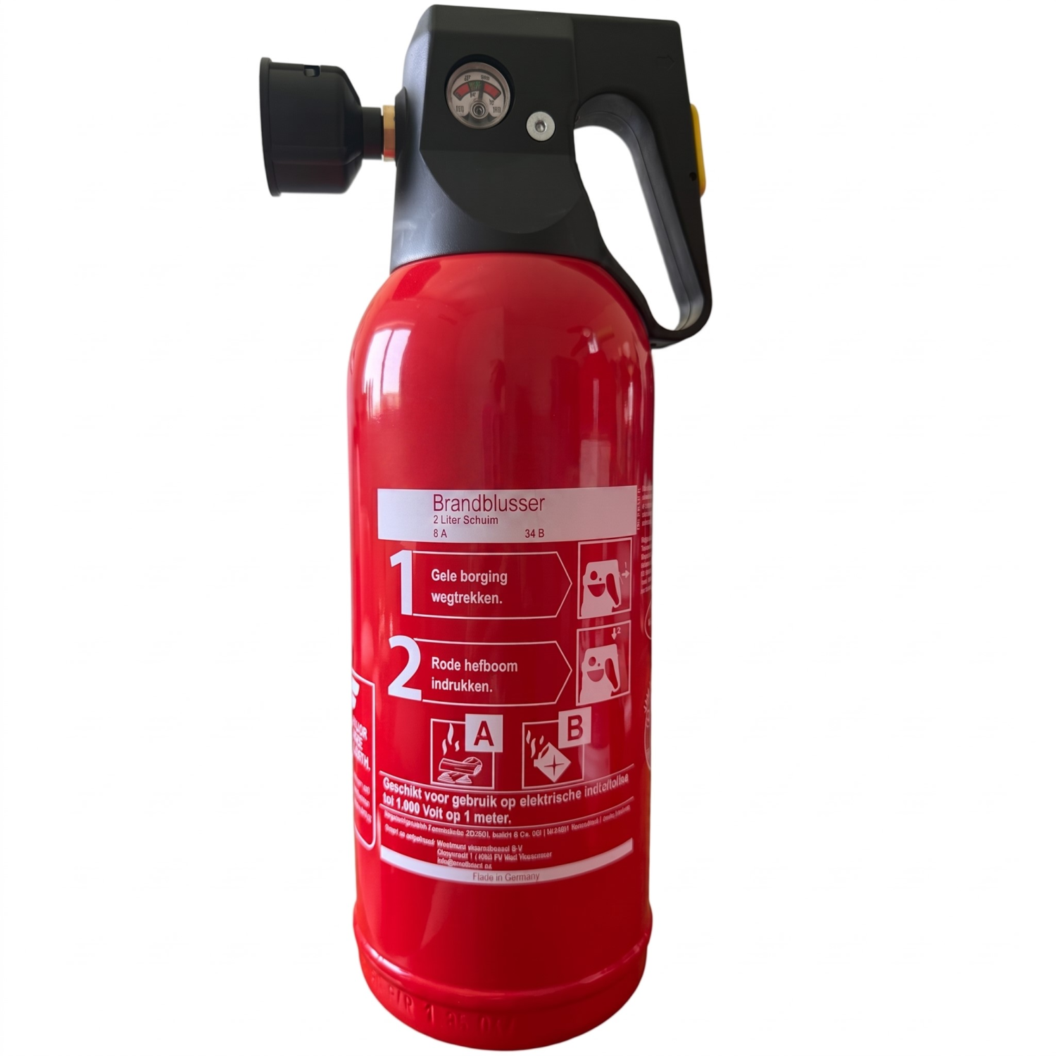 Jockel AB PFAS vrije schuimblusser 2 liter Vorstvrij