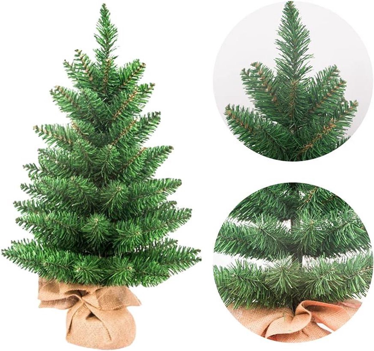 Brandvertragende kunstkerstboom tafelmodel 60 cm