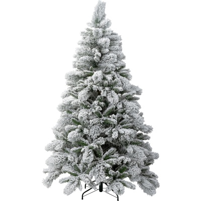 Geïmpregneerde kunstkerstboom met sneeuw 180 cm
