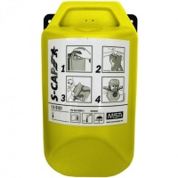 MSA S-Cap vluchtmasker in reflecterende muurcover