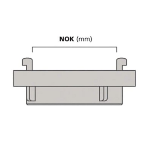 Storz koppeling NOK 81 blind met slot