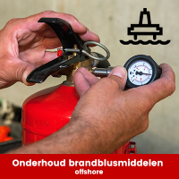 Onderhoud brandblusmiddelen offshore vanaf 5 stuks