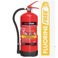 Ogniochron ABF PFAS vrije vetblusser 6 liter ontworpen om branden te blussen die worden veroorzaakt door brandende vetten en oliën, zoals in keukens of frituurkramen.