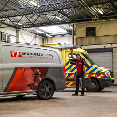 Eerstvolgend onderhoud brandblusser 1 t/m 3 stuks