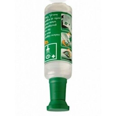 Oogspoelfles met steriele zoutoplossing 500 ml