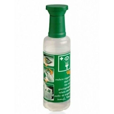 Oogspoelfles met steriele zoutoplossing 500 ml