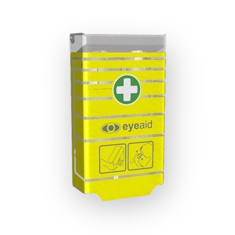 Oogspoelstation leeg voor Eyeaid oogspoelflessen