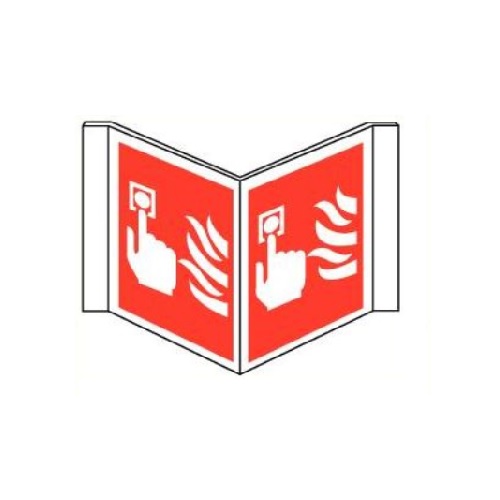 Pictogram Handmelder sticker diverse maten