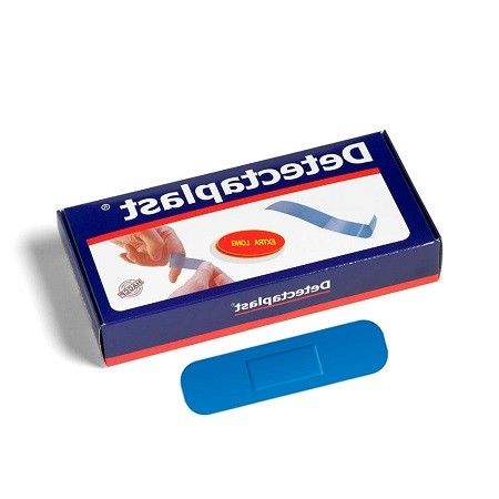 Pleisters detecteerbaar 72 x 19 mm set 100 stuks