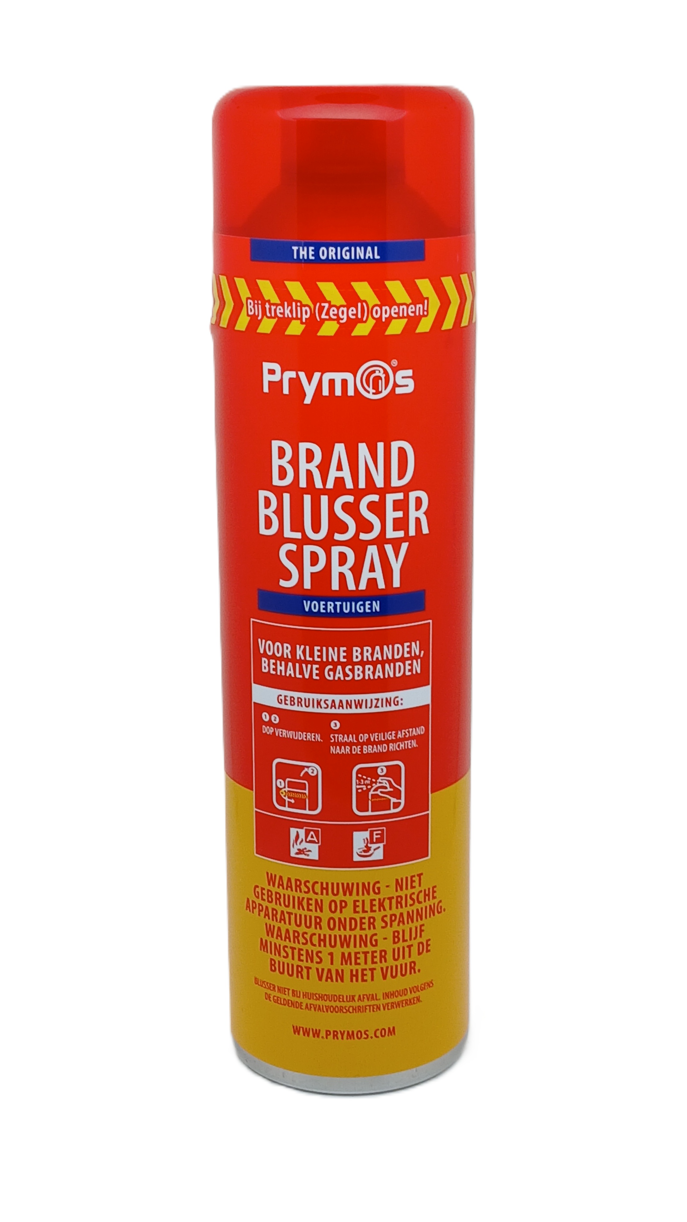 Prymos spray brandblusser voertuigen Pfas/fluor vrij